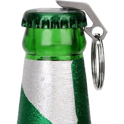 Bottle Opener Bar Tools Stainless Steel Key Ring Gadgets Kitchen Accessories