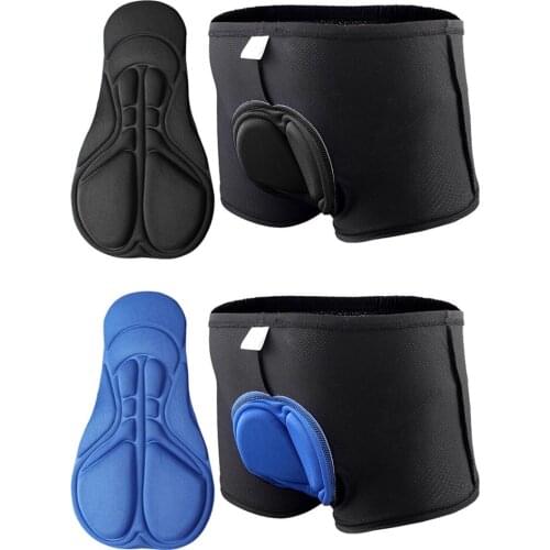 Unisex Black cycling Shorts Comfortable Underwear Sponge Gel 3D Padded Bike Short Size M-XXXL Bike Short Pants For Dropshipping