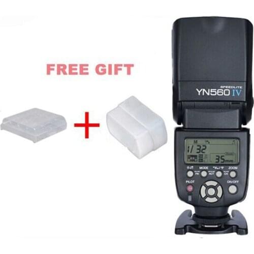 Yongnuo YN560 IV YN-560 IV Master Slave Radio Flash Speedlight with Built in Radio Trigger Flash for Canon Nikon Camera