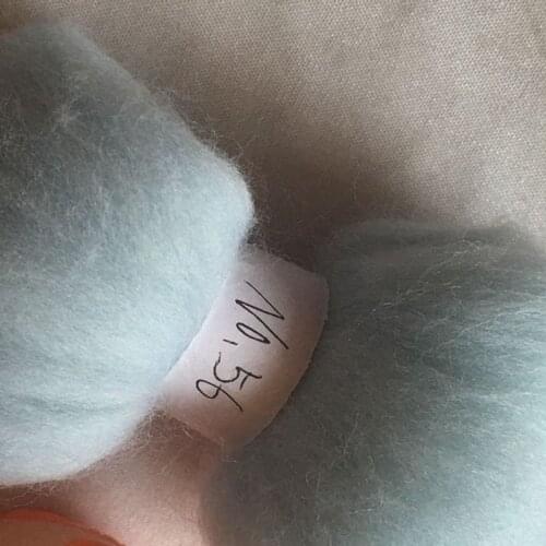 WFPFBEC 70s Australia COMBED 100% WOOL fiber merino diy wool for neddles felting 50g 100g 200g 300g 500g 1000g NO.56