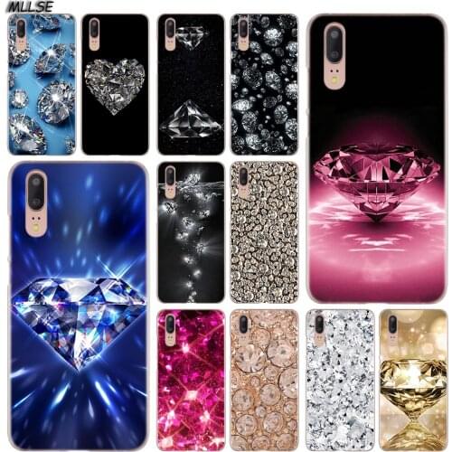MLLSE Colorful Diamond Fashion Clear Case Cover for Huawei P30 P20 P10 P9 P8 Lite 2017 P30 P20 Pro Mini P Smart Plus Cover Hot