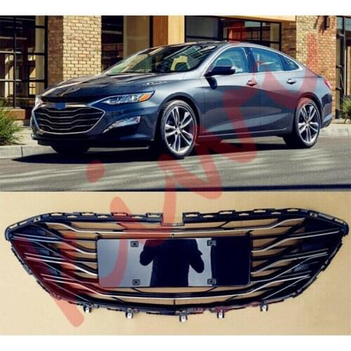 Fit For Chevrolet malibu 2019-2020 ABS Chrome Stoving Varnish High quality Front Lower Bumper Grille 1pcs