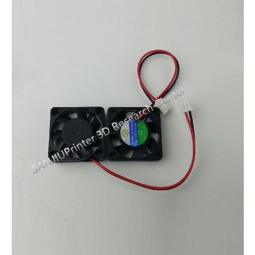 2PCS/Lot 3D Printer Fans 12V/24V Dual Fan Bracket Fans UM2 Ultimaker 2 Extended Fans Wholesale