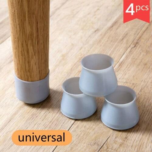 4 universal silicone tables and chairs, foot covers, legs covers, chairs, cushions, stools, silent footpads
