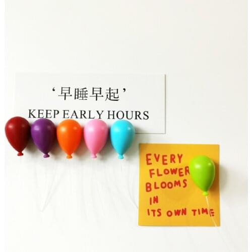 Free Shipping Wholesale 6pcs Fridge Magnet Sticker Cute Lovely Colorful Refrigerator Message Magnets Whiteboard Sticker Home