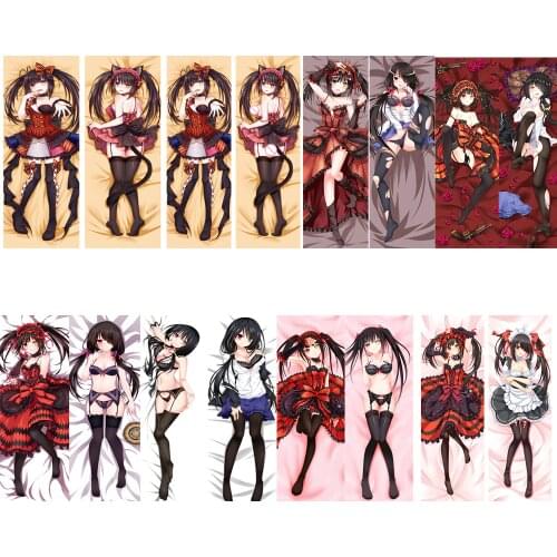 DATE A LIVE sexy girl Tokisaki Kurumi Nightmare Dakimakura pillow cover hugging body pillowcase home textile bedding pillowcase