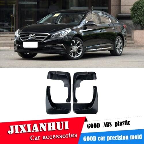 For Sonata 2017 Mudflaps Splash Guards Front With the color and rear Mud Flap Mudguards Fender Modified special