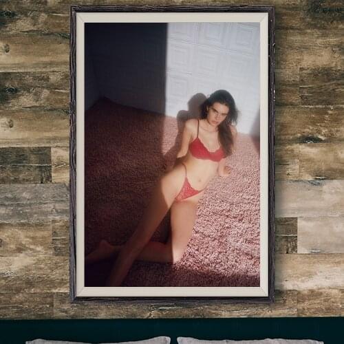 E252 Zoe Mantzakanis Sexy Model Movie Star Wall Silk Cloth Poster Art Home Decoration Gift