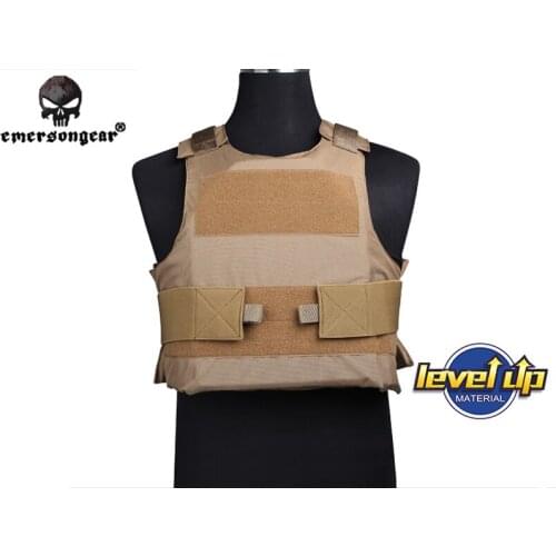 EMERSON Assault Plate Carrier Airsoft Tactical Combat Vest Coyote Brown EM7301
