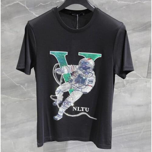 Hot drill Men short Sleeve Formal tShirts For Men Hot drill Slim Basic O neck Collar Business Dress tShirts for holiday