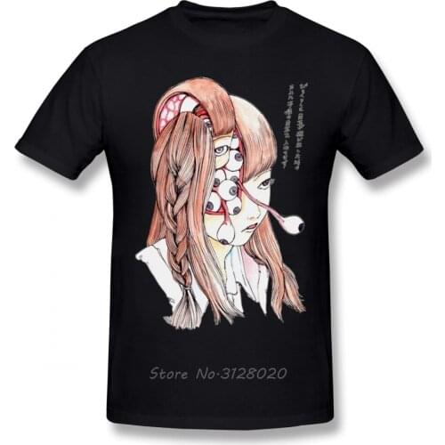 Shintaro Kago Tee Male Retro Stylish Homme Tee Shirt Cotton Big Size Homme T Shirt Hot sale Guys Punk Designer Streetwear