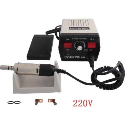 Dental Lab Micromotor Micro Motor 35000 35K RPM 204 Polishing Machine+108E Laboratory Equipment 110V 220V