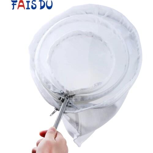 Reusable Multi-function Filter Bag Fine Mesh Cotton Fine Filtration Coffee Milk Tea Filter Bag Coffee Machine Drip Filter Bags