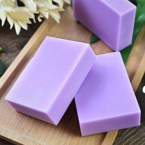 Lavender Essential Oil Handmade Soap Lavender Honey Soft Control Soap Oil Soap Moisturizing Mild Soap Bath Q4Z6