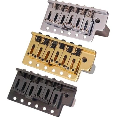A set of Left handed Electric Guitar Bridge Saddle Single Tremolo Bridge System Thickened Base Guitar Accessories guitar parts