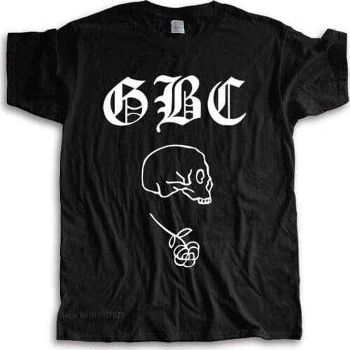 New arrived men t-shirt summer POST GOTH BOI CLIQUE GOTHBOICLIQUE BOY GBC LIL UZI PEEP male cotton tee-shirt bigger size