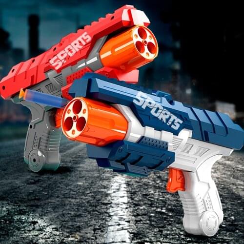 Darts Airsoft Gun For Nerf Toy Bullets Soft Hollow Hole Head Foam 7.2CM Refill Darts Safe Bullet For Boys Kid Game Children Gift