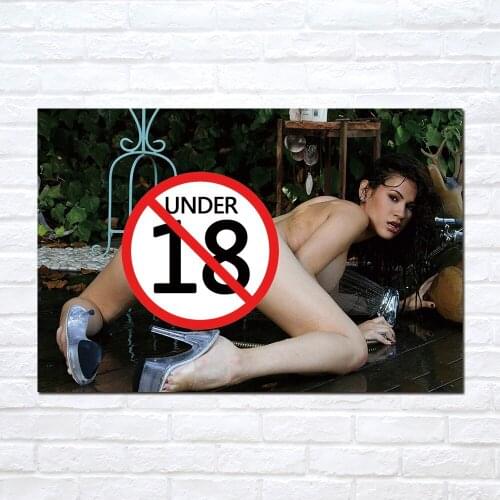 Young Beauty Wet Body Wallpaper Wall Art Posters HD Canvas Cloth Fabric Print Painting for Living Room Home Decor