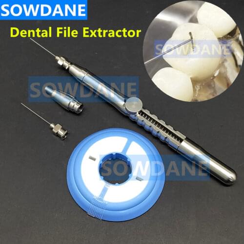 1 set Dental Tools Root Canal File Extractor Holder/Dental Instrument Tools denal files remover tool
