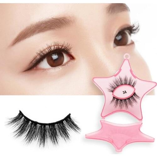 1Pair False Eyelash Three Dimensional Easy-removing Imitation Faux Mink Hair Eye Lash Этикетка Makeup Dramatic Long Mink Lashes