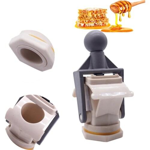 1PCS New Arrival Precise Honey Interception Honey-flow Port No Residual Valve Strong Plastic Valves Extractor Beekeeping Tap