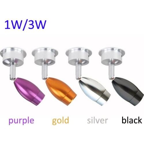 1W 3W Epistar Mini Led Jewelry Showcase Lighting For Lighting Showcase