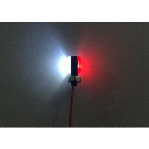 2pcs Side LED Light Side Lamp for 1:14 TAMIYA Scania Man Actros 56360 RC Truck Parts Accessories