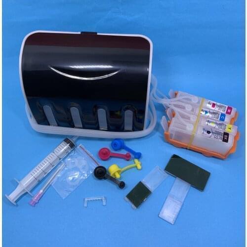 4Color 655XL CISS ink cartridge for HP655 for HP Deskjet Ink Advantage 3525 4615 4625 5525 6525 printer