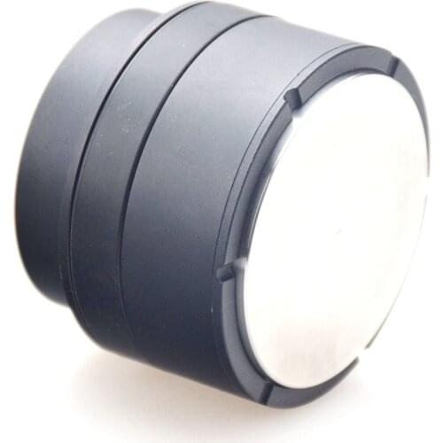 58.4MM New Espresso Tamper Coffee Powder Press Hammer for Barista with Flat 304 Stainless Steel Base Distribution Tool