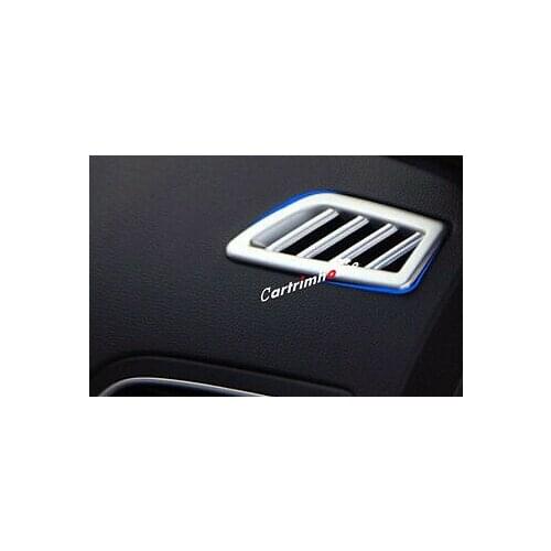 ABS Matt Front Upper Air Condition Vent Cover Trim 2pcs for Renault Koleos 2017