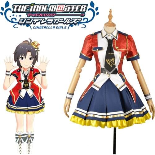 Anime MILLION LIVE Kikuchi Makoto Game Cosplay Costume Women Halloween Carnival Party Uniform