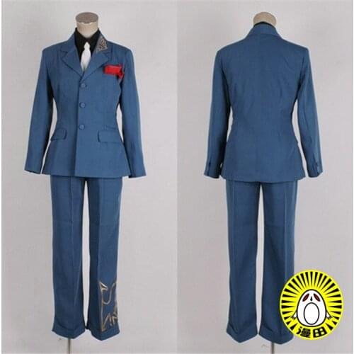 Free shipping Cartoon Anime Umineko no Naku Koro ni Cosplay RudolfUshiromiya Cos Woman Man Halloween Party Cosplay Costume