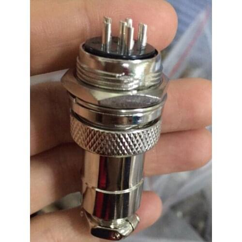 GX20 6 pins M19 aviation panel connector female plug male socket interface