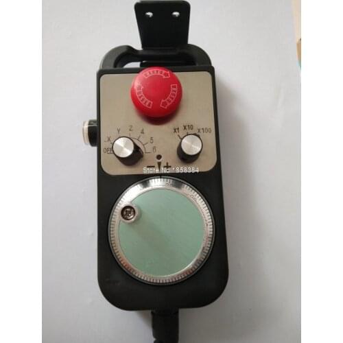 CNC pulse generator handle wheel kits rotary encoder with emergency CNC machine encoder 100PPR Free shipping