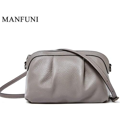 MANFUNI Women's Gray Bags