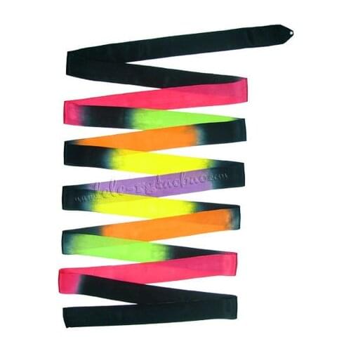 Multicolor Rhythmic Gymnastics Ribbon