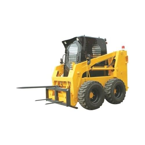Small Backhoe Loader SY45 Hydraulic Mini Skid Steer With Diesel Engine 700kg Loading