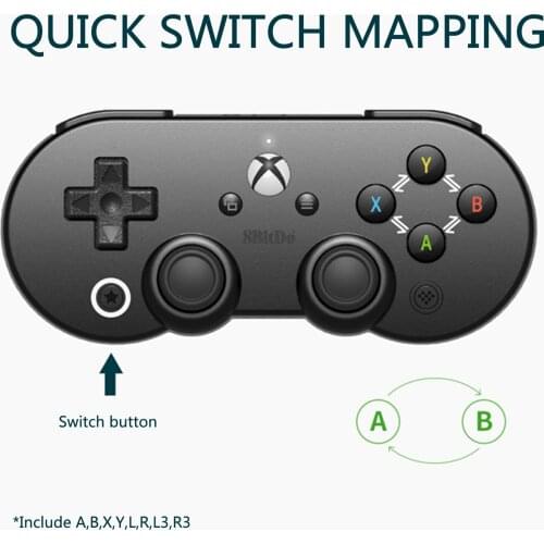 NEW SN30 Pro Gamepad Wireless Controller with Adjustable Bracket Replacement for Android 16h playing time