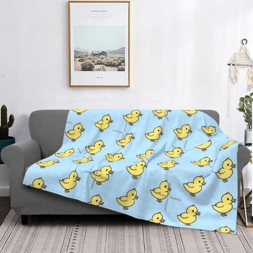 Duck Throw Blanket Sweatshirt Thermal Blanket Electric Body Plaid With Print Heated Blanket Home Textile Plaid