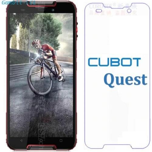 2.5D 9H Original Premium Tempered Glass For Cubot Quest 5.5" Screen Protector Toughened protective Glass film Case cover