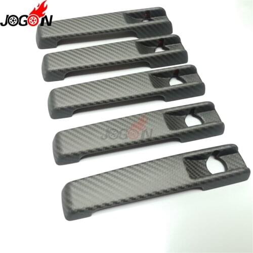 Advanced hand made Car Matte Carbon Fiber Door Handle Cover Trim For Mercedes-benz W463 G500 G55 G63 G65 2018 2019