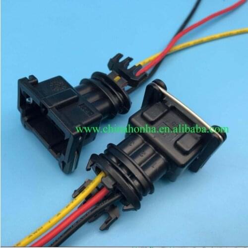 Free shipping 5/10/50/100PCS Connector For Holden Barina Viva TK JF 1.6L F16D3 Crank Angle Sensor CAS 282191-1 wire harness