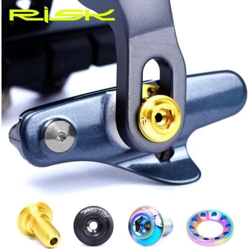 RISK 16pcs/Set Road bike Caliper C Brake For R8000 Brake Set Road Bicycles Brake Caliper UT/DA Front & Rear Bolt Screw Kit