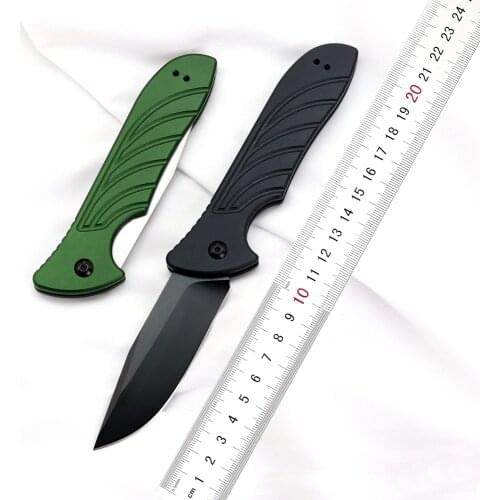 2020 New 7600 folding knife CPM 154 blade aluminum alloy handle handle camping fruit pocket knife EDC tool 7900 7500 7100