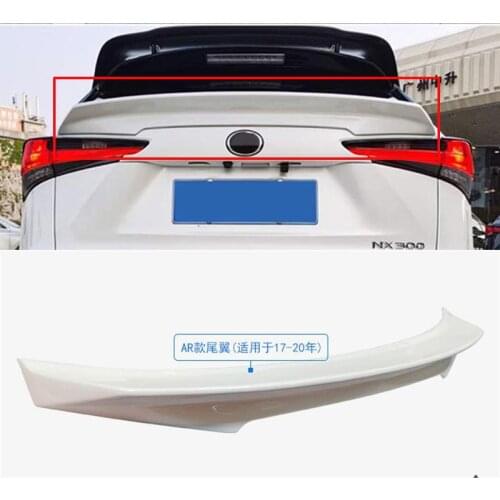 CEYUSOT FOR new Lexus NX series Auto parts spoiler NX200 NX300 NX300h Rear window spoiler ABS material car trunk wing tail 17-20