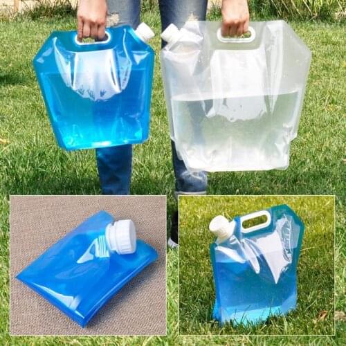 Outdoor Foldable Water Bag Portable Household Folding Portable Water Bag Bucket Emergency Water Storage Bag