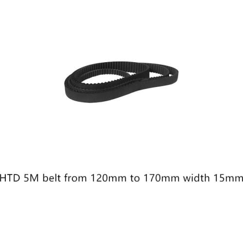 Laser machine belt Engraving machine 5M Timing belt from 150mm to 300mm width 15mm HTD5M synchronous Belt 150-5M 300-5M