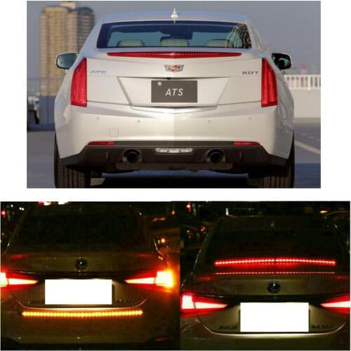 1pc Prevent rear-end Strobe Turn/Stop Light Trunk Lamp For Cadillac ATS CT6 CTS ELR Escalade SRX XTS ct4 ct5 deville dts sts xlr