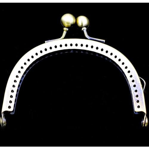 50PCS 8.5cm Smooth Arch Purse Bag Frames Metal Kiss Clasps Clutch Buckle Lock Handbag Handle Luggage Hardware Raplce Accessories