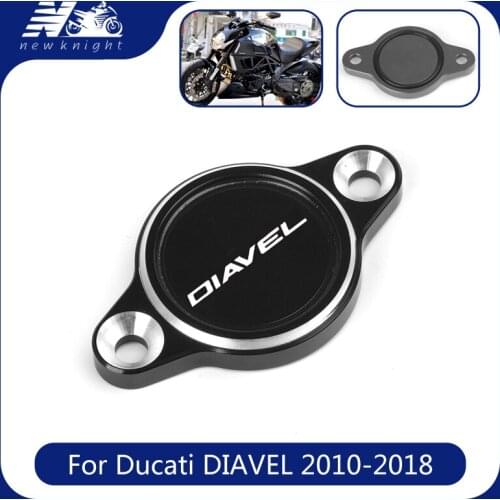 For Ducati DIAVEL 2010-2018 2017 2016 2015 2014 2013 Motorcycle CNC Aluminum Engine Case Oil Filter Cover Cap Slider Accessories
